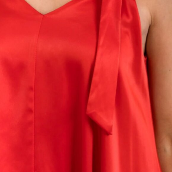 SATIN MINI DRESS - Picture 4 of 4